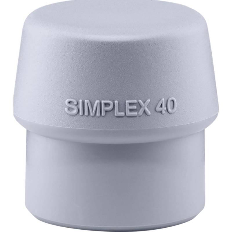 Halder Simplex Ersatzeinsatz TPE-mid Grau 40mm Halder Simplex Ersatzeinsatz TPE-mid Grau 40mm von Halder