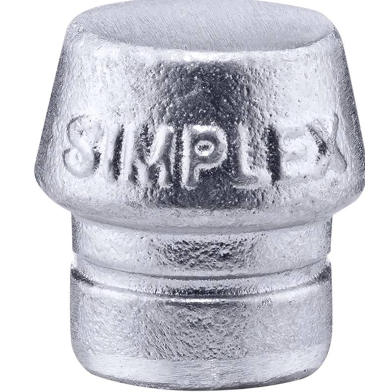 Halder Simplex Ersatzeinsatz Weichmetall Silber 30mm Halder Simplex Ersatzeinsatz Weichmetall Silber 30mm von Halder