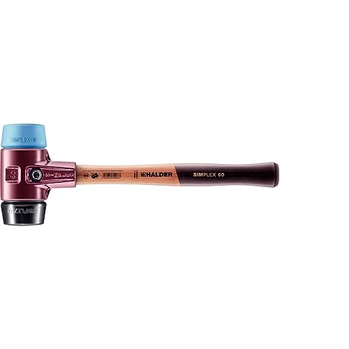 Simplex Schonhammer, TPE-soft / Gummikomposition; mit Tempergussgehäuse und hochwertigem Holzstiel | D=60 mm | 3012.060 Simplex Schonhammer, TPE-soft / Gummikomposition; mit Tempergussgehäuse und hochwertigem Holzstiel | D=60 mm | 3012.060 von HALDER