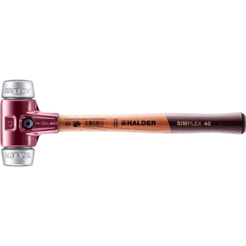 Halder Simplex Schonhammer Ø 40 mm Weichmetall mit Tempergussgehäuse Halder Simplex Schonhammer Ø 40 mm Weichmetall mit Tempergussgehäuse von Halder