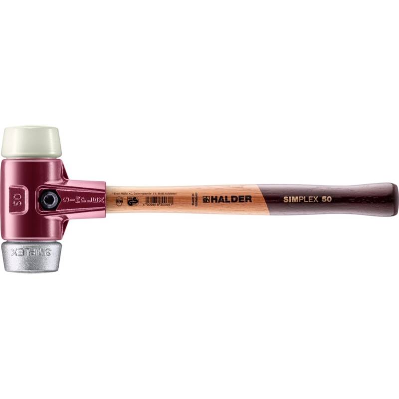 Halder Simplex Schonhammer Ø 50 mm Nylon Weichmetall Halder Simplex Schonhammer Ø 50 mm Nylon Weichmetall von Halder