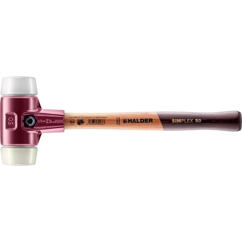 Halder Simplex Schonhammer Ø 50 mm Superplastik Nylon mit Tempergussgehäuse Halder Simplex Schonhammer Ø 50 mm Superplastik Nylon mit Tempergussgehäuse von Halder