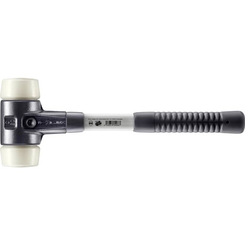 Halder Simplex Schonhammer Ø 60 mm Nylon mit Verstärktem Tempergussgehäuse und FiberglasStiel Halder Simplex Schonhammer Ø 60 mm Nylon mit Verstärktem Tempergussgehäuse und FiberglasStiel von Halder