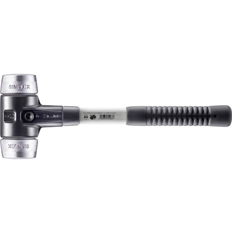 Halder Simplex Schonhammer Ø 60 mm Weichmetall mit Verstärktem Tempergussgehäuse und FiberglasStiel Halder Simplex Schonhammer Ø 60 mm Weichmetall mit Verstärktem Tempergussgehäuse und FiberglasStiel von Halder