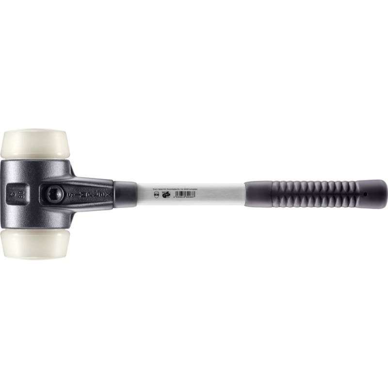 Halder Simplex Schonhammer Ø 80 mm Nylon mit Verstärktem Tempergussgehäuse und FiberglasStiel Halder Simplex Schonhammer Ø 80 mm Nylon mit Verstärktem Tempergussgehäuse und FiberglasStiel von Halder