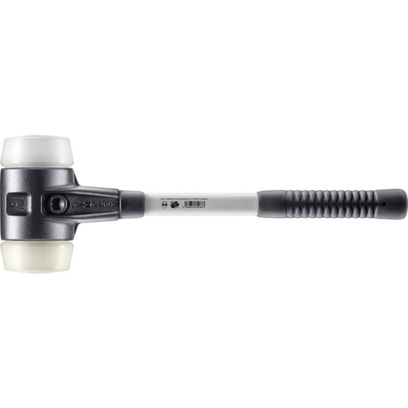 Halder Simplex Schonhammer Ø 80 mm Superplastik Nylon mit Verstärktem Tempergussgehäuse und FiberglasStiel Halder Simplex Schonhammer Ø 80 mm Superplastik Nylon mit Verstärktem Tempergussgehäuse und FiberglasStiel von Halder