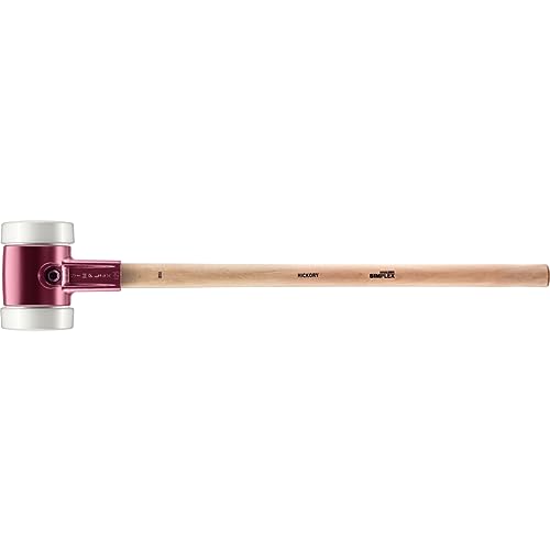 Simplex Vorschlaghammer, Superplastik; mit Tempergussgehäuse und Hickorystiel | D=140 mm | 3007.141 von HALDER