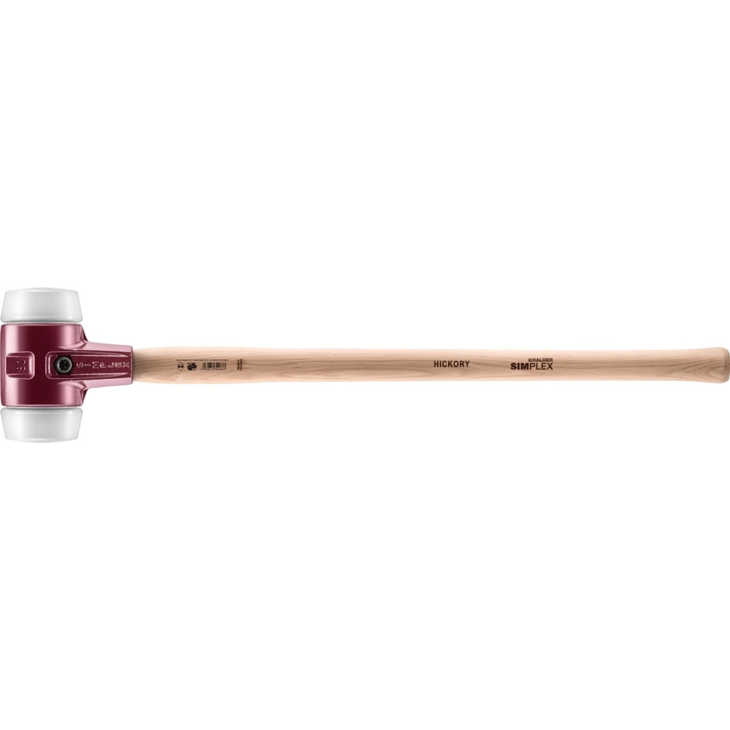 Halder Simplex Vorschlaghammer Ø 80 mm Superplastik mit Tempergussgehäuse von Halder