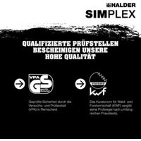 Halder Spaltaxt SIMPLEX D.50mm Hickory Halder Spaltaxt SIMPLEX D.50mm Hickory von Halder