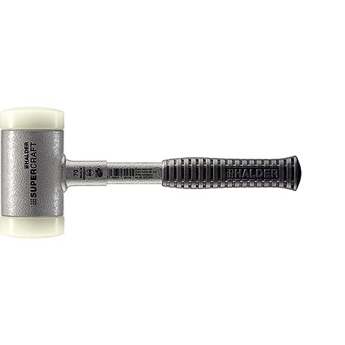 Supercraft Schonhammer, mit bruchsicherem Stahlrohrstiel und ergonomisch geformtem, rutschsicherem Griff | D=70 mm | 3377.070 Supercraft Schonhammer, mit bruchsicherem Stahlrohrstiel und ergonomisch geformtem, rutschsicherem Griff | D=70 mm | 3377.070 von HALDER