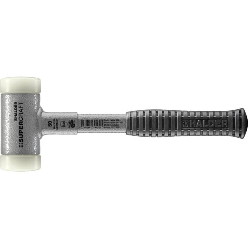 Halder Supercraft Schonhammer Ø 50 mm Rückschlagfrei mit Bruchsicherem StahlrohrStiel Halder Supercraft Schonhammer Ø 50 mm Rückschlagfrei mit Bruchsicherem StahlrohrStiel von Halder
