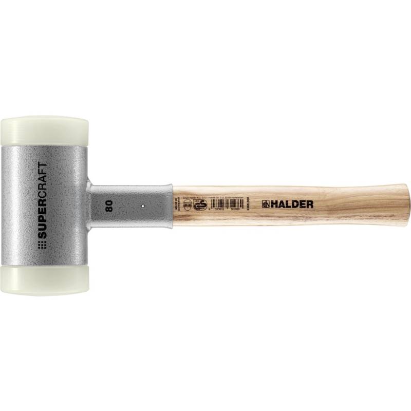 Halder Supercraft Schonhammer Ø 80 mm Rückschlagfrei mit StahlschRotfüllung Halder Supercraft Schonhammer Ø 80 mm Rückschlagfrei mit StahlschRotfüllung von Halder