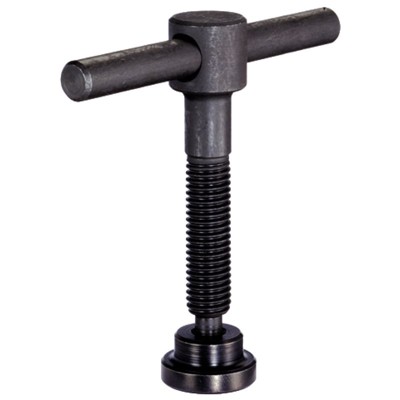 Knebelschrauben, DIN 6304 mit festem Knebel/mit Druckstück, Form F | d1=M20 / l1=110 mm | 24490.0122 von Halder
