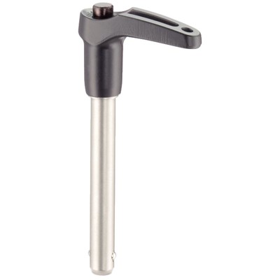 Kugelsperrbolzen, selbstsichernd, mit L-Griff | d1=6 mm / l1=60 mm / Rostfreier Stahl 1.4305 | 22340.0119 Kugelsperrbolzen, selbstsichernd, mit L-Griff | d1=6 mm / l1=60 mm / Rostfreier Stahl 1.4305 | 22340.0119 von Halder
