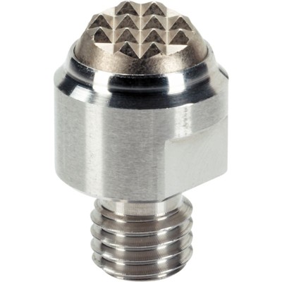 Pendelauflagen, mit Hartmetallkugel, geriffelt und selbsttätiger Rückstellung/mit Außengewinde, Kugel abgeflacht, Auflagefläche geriffelt 22731.0400 Pendelauflagen, mit Hartmetallkugel, geriffelt und selbsttätiger Rückstellung/mit Außengewinde, Kugel abgeflacht, Auflagefläche geriffelt 22731.0400 von Halder