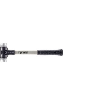 SIMPLEX-Schonhammer, Weichmetall, mit verstärktem Tempergussgehäuse und Fiberglasstiel | D=30 mm | 3709.030 von Halder