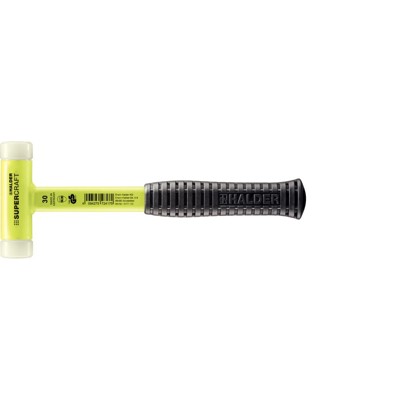 SUPERCRAFT-Schonhammer, mit bruchsicherem Stahlrohrstiel, gelb-fluoreszierend beschichtet und ergonomisch geformtem, rutschsicherem Griff 3377.130 SUPERCRAFT-Schonhammer, mit bruchsicherem Stahlrohrstiel, gelb-fluoreszierend beschichtet und ergonomisch geformtem, rutschsicherem Griff 3377.130 von Halder