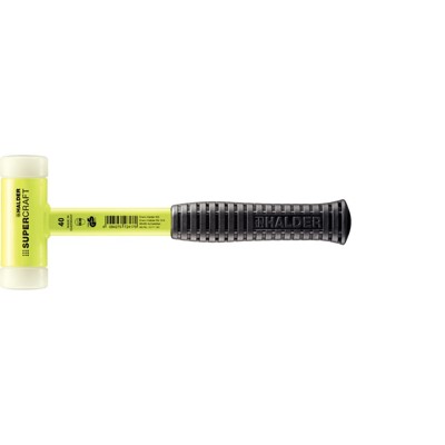 SUPERCRAFT-Schonhammer, mit bruchsicherem Stahlrohrstiel, gelb-fluoreszierend beschichtet und ergonomisch geformtem, rutschsicherem Griff 3377.140 SUPERCRAFT-Schonhammer, mit bruchsicherem Stahlrohrstiel, gelb-fluoreszierend beschichtet und ergonomisch geformtem, rutschsicherem Griff 3377.140 von Halder