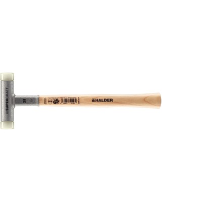 SUPERCRAFT-Schonhammer, mit schwingungsdämpfendem, ergonomisch geformtem und lackiertem Hickorystiel | D=25 mm | 3366.025 SUPERCRAFT-Schonhammer, mit schwingungsdämpfendem, ergonomisch geformtem und lackiertem Hickorystiel | D=25 mm | 3366.025 von Halder
