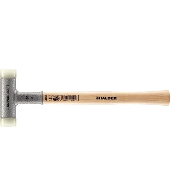SUPERCRAFT-Schonhammer, mit schwingungsdämpfendem, ergonomisch geformtem und lackiertem Hickorystiel | D=30 mm | 3366.030 SUPERCRAFT-Schonhammer, mit schwingungsdämpfendem, ergonomisch geformtem und lackiertem Hickorystiel | D=30 mm | 3366.030 von Halder