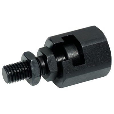 Schnellsteckkupplungen, mit Radialversatzausgleich/mit Kupplungsschraube | d1=M8 | 25100.0008 von Halder