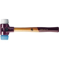 Schonhammer SIMPLEX L.350mm Kopf-D.50mm weich/mittelh.HO TPE-soft blau/Superpl. Schonhammer SIMPLEX L.350mm Kopf-D.50mm weich/mittelh.HO TPE-soft blau/Superpl. von Halder
