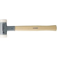 Schonhammer SUPERCRAFT L.365mm Kopf-D.45mm Hickory rückschlagfrei hart Nyl.weiß von Halder