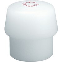 Schonhammerkopf SIMPLEX Kopf-Ø 80mm Superplastik weiß mittelh.HALDER von Halder
