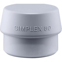 Halder - simplex Ersatzeinsatz TPE-mid grau 80mm von Halder