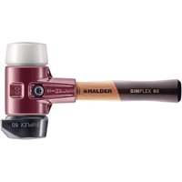 Schonhammer simplex Länge 280 mm Kopf-Ø 60 mm Holz Stiel: extra kurz von Halder