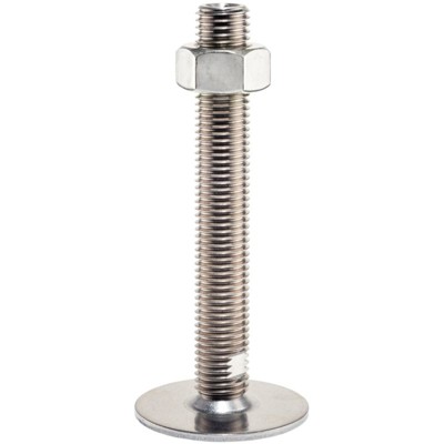 Stellfüße/mit Schraube | d1=80 mm / d2=M24 / l1=150 mm / Rostfreier Stahl | 22593.2240 von Halder