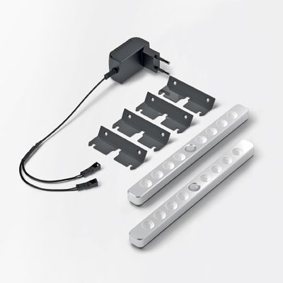 LED-Anbau-Universalleuchte, LuckyLine, kaltweiß, aluminiumoptik LED-Anbau-Universalleuchte, LuckyLine, kaltweiß, aluminiumoptik von Halemeier