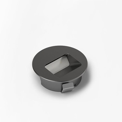 Möbel-LED Spot-Leuchten, SideSpot, warmweiß, schwarz von Halemeier