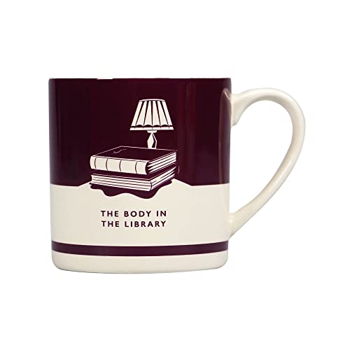 Agatha Christie - Everyday Mugs - Agatha Christie Mug - The Body In The Library von Half Moon Bay