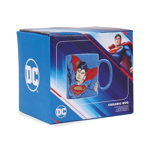 DC Comics – Everyday Mugs – Supeman 'Man of Steel' Tasse, 400 ml von Half Moon Bay