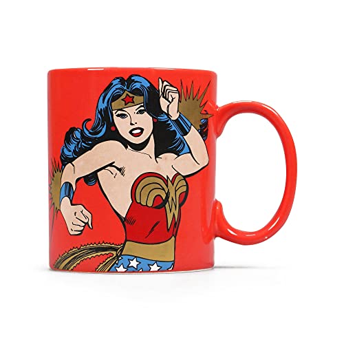 DC Comics – Everyday Mugs – Wonder Woman Truth, Compassion, Strength Tasse, 400 ml von Half Moon Bay