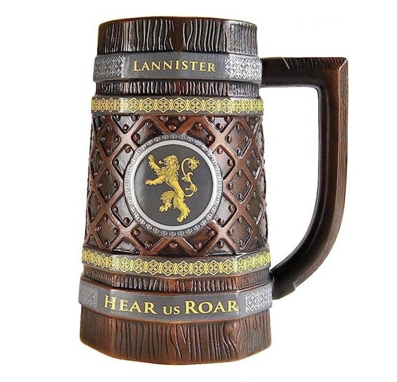 Half Moon Bay Bierkrug Lannister Hear Us Roar - Game of Thrones Half Moon Bay Bierkrug Lannister Hear Us Roar - Game of Thrones von Half Moon Bay