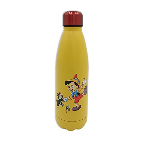 Half Moon Bay Pinocchio Water Bottle (Metal) 500ml - Disney von Half Moon Bay