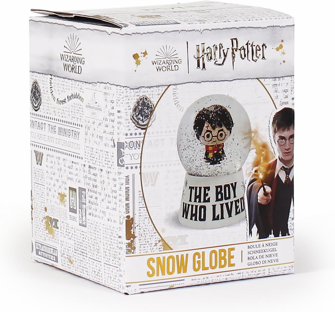Half Moon Bay Schneekugel Half Moon Bay Schneekugel – Harry Potter (Kawaii Castle), 100 mm (1 St), Mini Schneekugel von Half Moon Bay