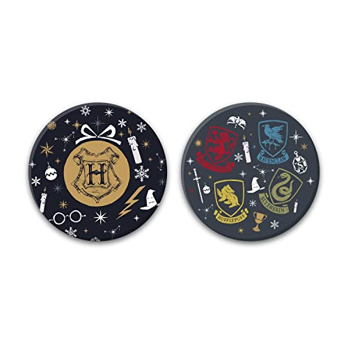 Harry Potter - Coasters - Harry Potter Christmas Coasters - Set of 2 (Ceramic) von Half Moon Bay