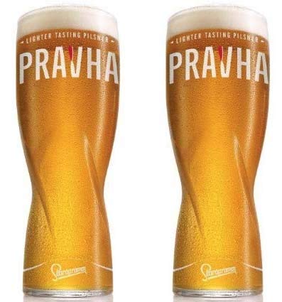 2 x Pravha Glas von Half Pint