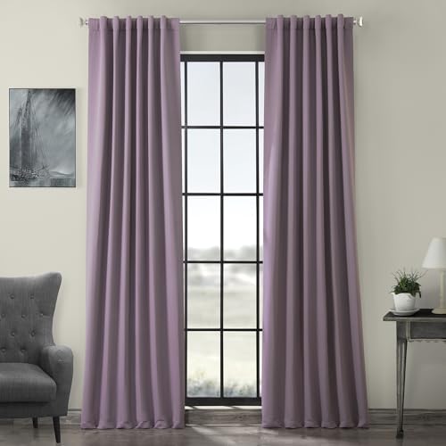 halben Preis Drapes Verdunkelungsvorhang, Purple Rain, 50 x 120 von HPD Half Price Drapes