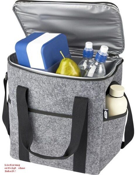 Halfar Recycelte Kühltasche 22 Liter Recyeltes Polyesterfilz von Halfar