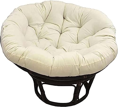 Hallelujah Papasansessel Kissen, Papasan Sitzkissen für Hängesessel, Polster Bodenkissen für Schwenksessel,Hängesessel Kissen für Korbsessel, Garten Stuhlauflag von Hallelujah