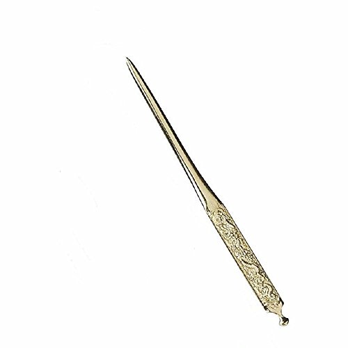 John Lee Beimesser Kogai Needle Samurai Klinge Schwert Ninja Outdoor Messer verschiedene Farben, gold von Haller