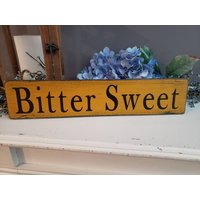 Primitives Schild Olde Mashers Mudroom Bittersweet Gathering Room Masher Distressed Rustikales Dekor Wandbehang Primitive Set von HalliesCollectibles