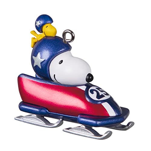 Hallmark Keepsake 1.16" Miniature Christmas Ornament 2022, Peanuts Winter Fun with Snoopy, Mini von Hallmark Keepsake