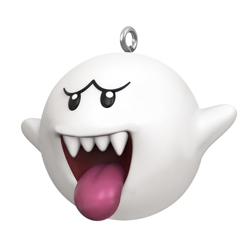 Hallmark Keepsake 2,5 cm Mini Weihnachten Ornament 2024 Nintendo Super Mario Boo, Geschenke für Gamer Hallmark Keepsake 2,5 cm Mini Weihnachten Ornament 2024 Nintendo Super Mario Boo, Geschenke für Gamer von Hallmark Keepsake