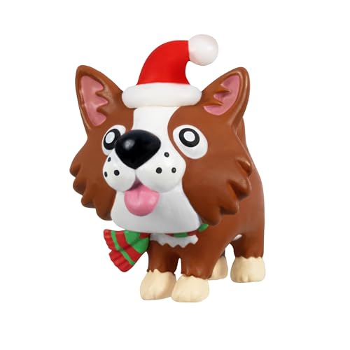 Hallmark Keepsake 2,8 cm Mini-Weihnachtsdekoration 2024, Howliday Helper, Geschenke für Tierliebhaber von Hallmark Keepsake