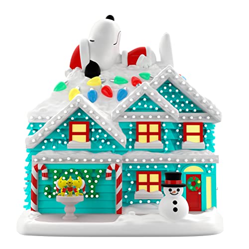 Hallmark Keepsake 2022, The Peanuts Gang The Merriest Haus in Stadt Musical Tabletop Dekoration mit Licht für Weihnachten Hallmark Keepsake 2022, The Peanuts Gang The Merriest Haus in Stadt Musical Tabletop Dekoration mit Licht für Weihnachten von Hallmark Keepsake